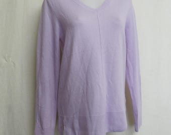 Lavendel Kaschmir Pullover Tunika Pullover - Nordstrom Lusso