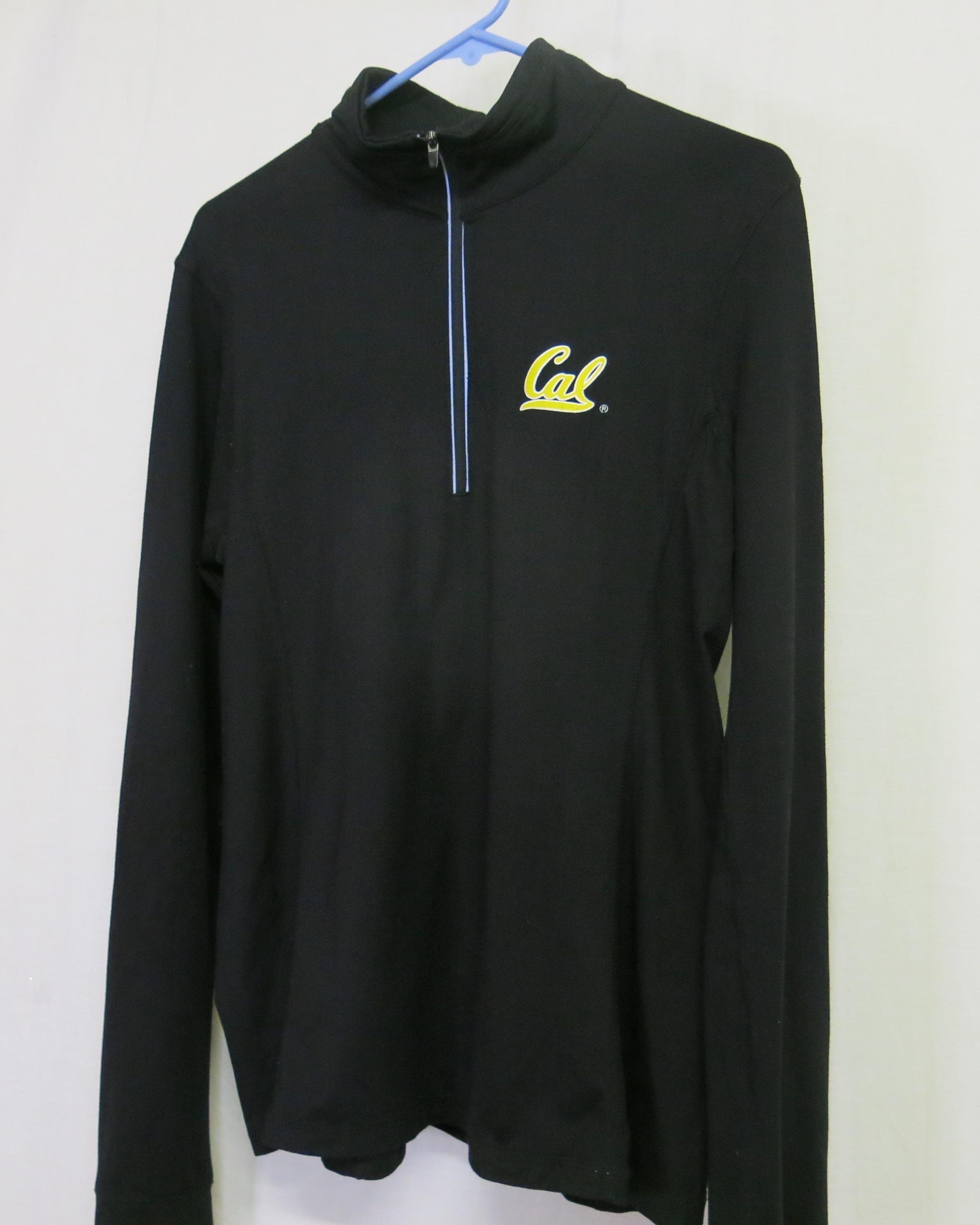 Pull Vintage Berkeley California – Années 90, Taille XL, Bleu, Molleton Coton