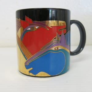 Laurel Burch Mug Persian Horses Mug