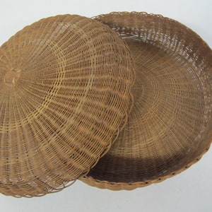 Antique Chinese Covered Basket
