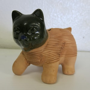Mexican Pottery Chia Cat Kitten Kitty