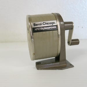 Temperamatite Berol Chigago Apsco Temperamatite scolastico Mid Century