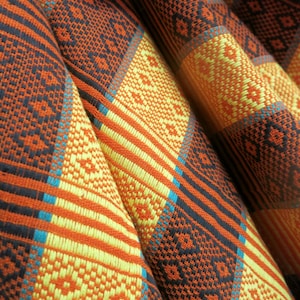 Vintage Guatemalan Handwoven Textile | Emerald Green Mayan Weaving Guatemala Loom Woven Fabric