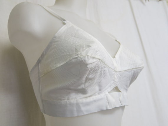 Vintage white bullet bra - Gem