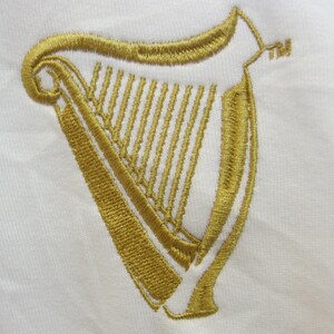 Guinness Irish Beer Sweatshirt: Gold Harp Graphic, Mens XL image 6