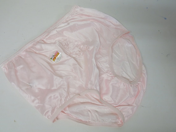 Nylon Pink Panties Mid Century Panties High Waist