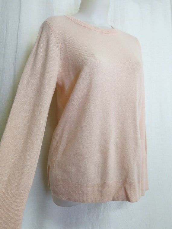 Cashmere Tunic Sweater Pink Cashmere Sweater HALOG