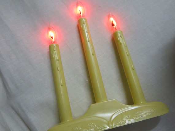 Flickering bulbs online for window candles