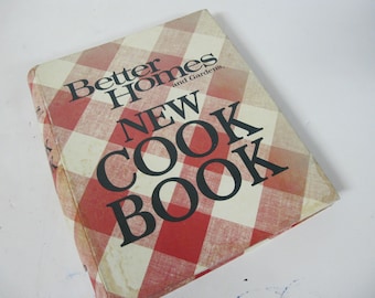 Vintage Cookbook Better Homes and Gardens New Cookbook 1976