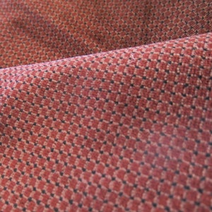 Vintage Velvet Fabric Heavy Upholstery Burgundy Marsala Wine