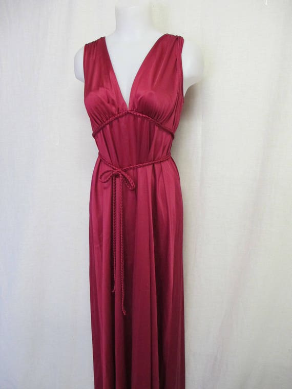 Mad Men Nightgown Vanity Fair Marsala Nightgown Fu