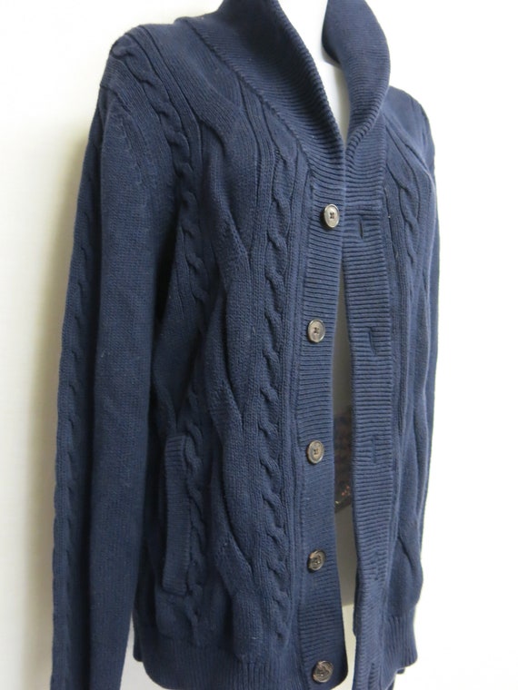 banana republic cable knit cardigan