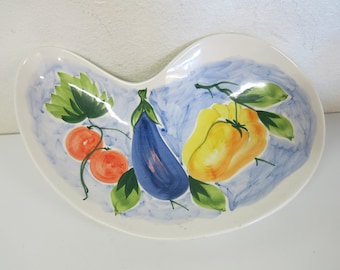 Italian Pottery Serving Bowl: Desimone Style Artisan Bowl