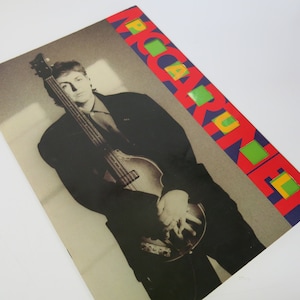 Paul McCartney Wings Tour 1989 Program