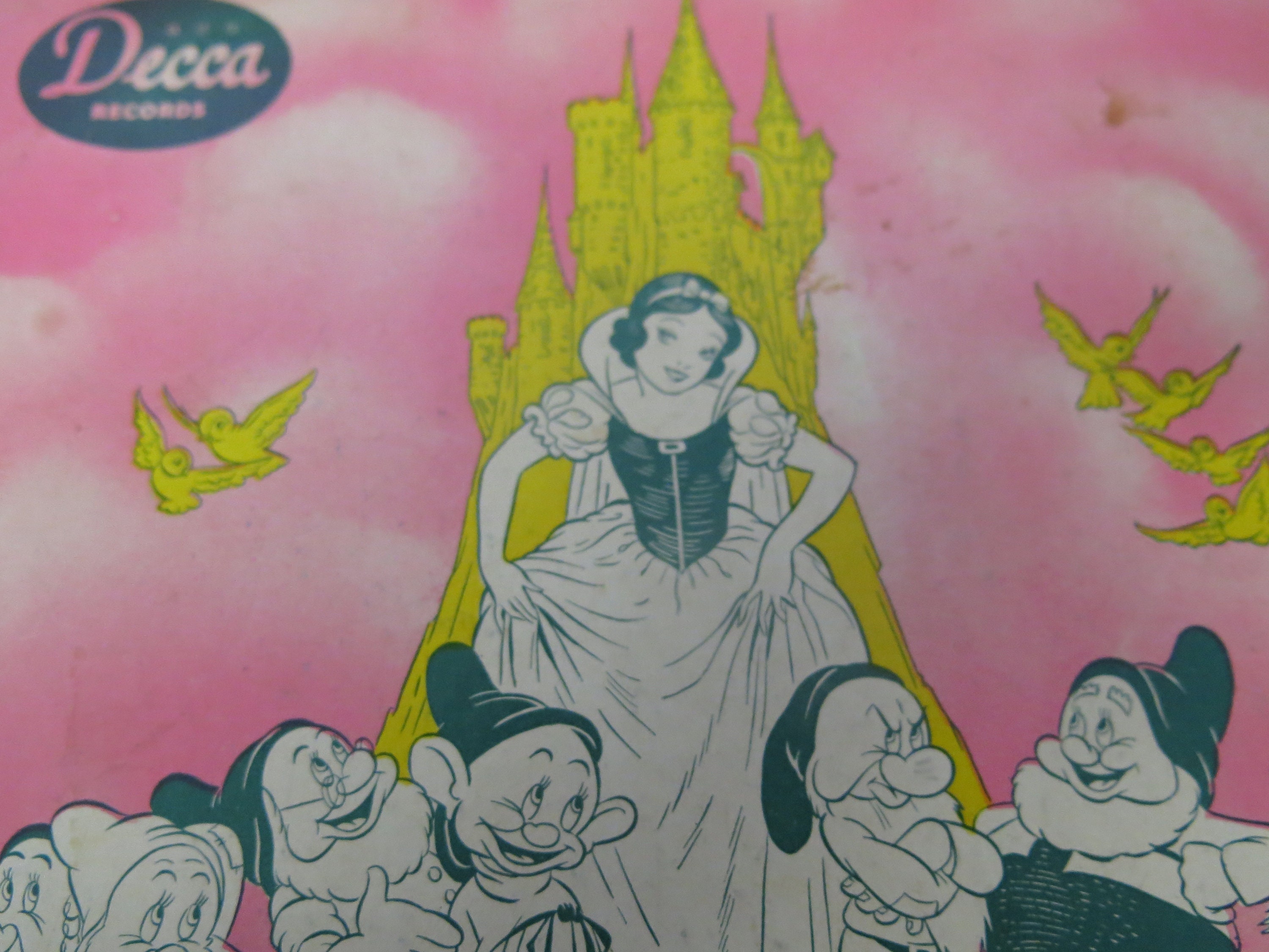 ヴィンテージ 白雪姫と七人の小人 レコードセット コンプリート 78 rpm