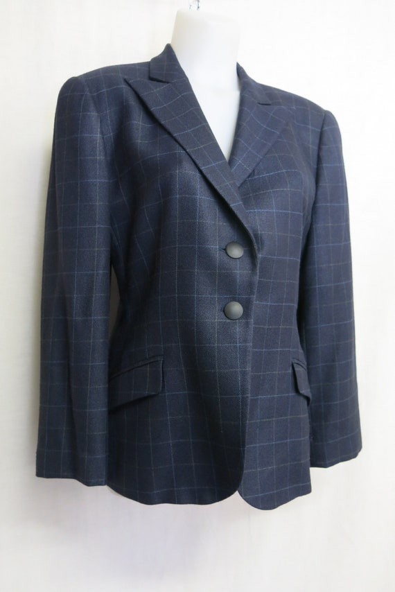 Armani Jacket Blazer Coat Italian Designer Minima… - image 2