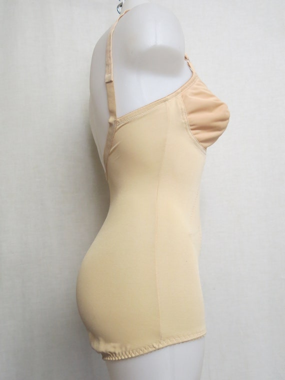 Nude Body Shaper Corset 36 C Onesie Lingerie Bodysuit… - Gem