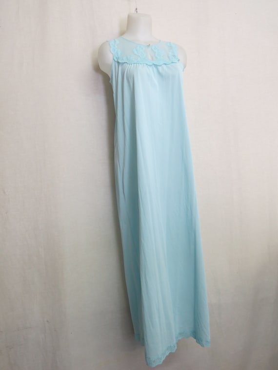 1960's Nightgown Mad Men Nightgown Nylon - image 2