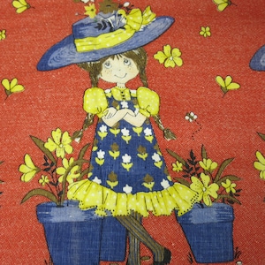 Petticoats und Hosen Stoff Mädchen Stoff Vintage 1970er Jahre 165 x 116 cm