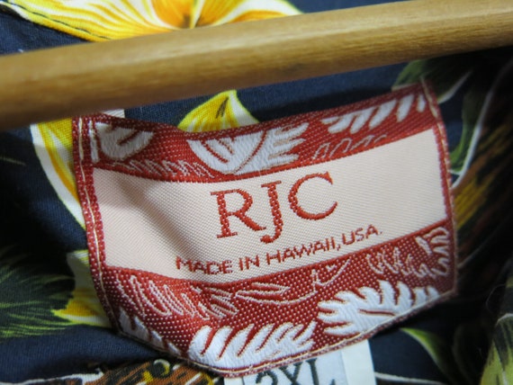 Retro Hawaiian Cotton Shirt Surfer Aloha Shirt 3X… - image 4
