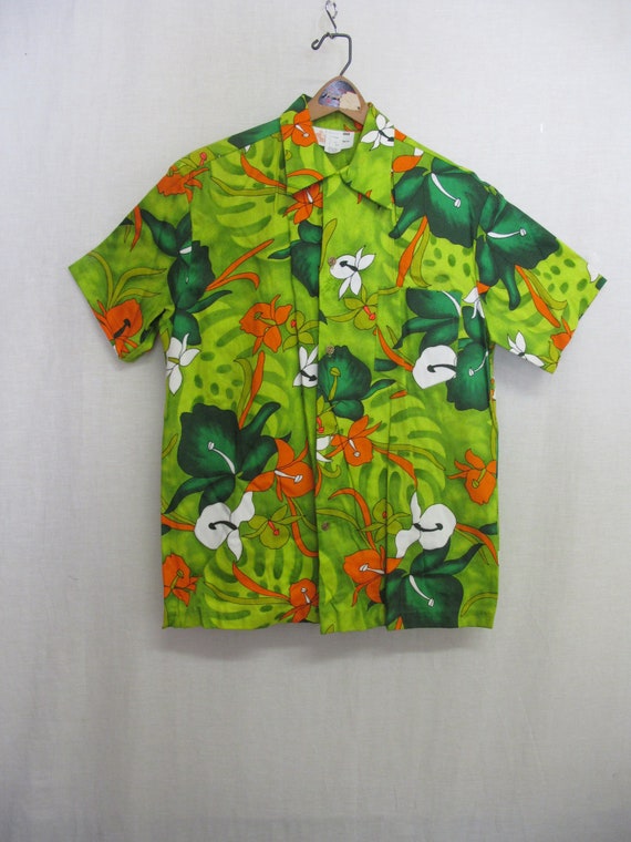 Hawaiian Bark cloth Shirt Royal Hawaiian XL NWOT H