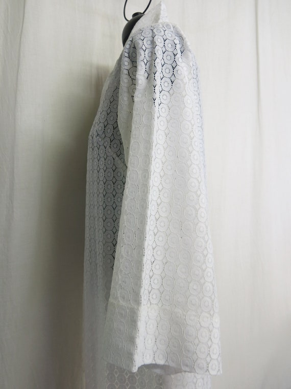White Lace  Robe White Summer Robe/Coverup - image 8