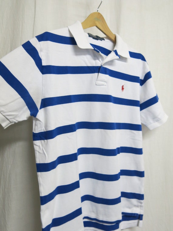 Ralph Lauren Polo Shirt Large Cotton Knit Shirt St
