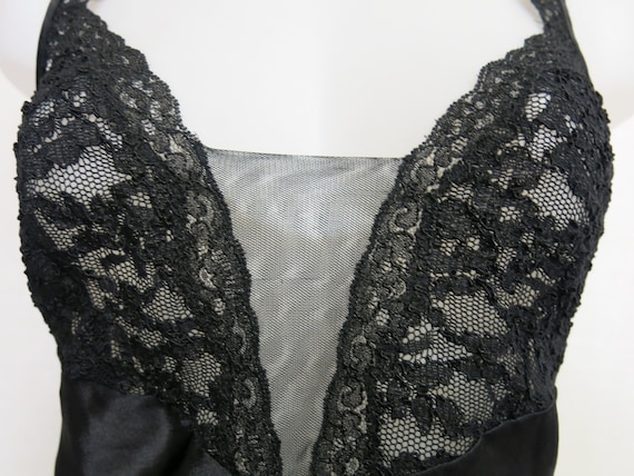 Black Satin Nightgown Victoria's Secret Nightgown… - image 6