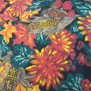 Autumn Thanksgiving Halloween Tablecloth Cotton Tablecloth  Fall Color 82&quot; x 62&quot;