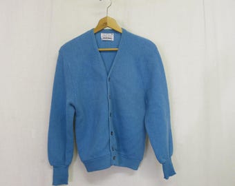 Arnold Palmer Cardigan Wool Alpaca Golf Sweater Small Large