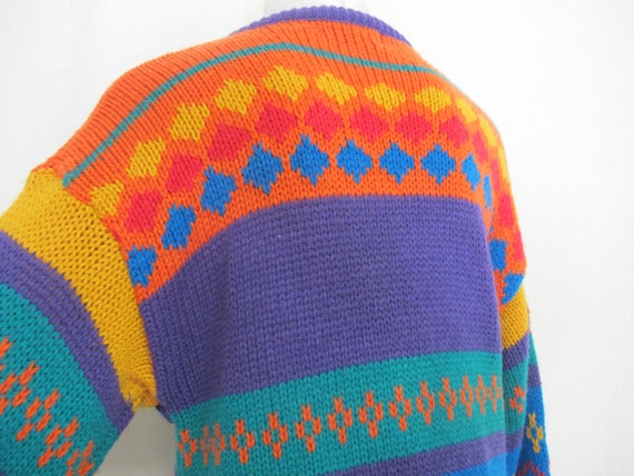 Stripe Tunic Sweater Mod Sweater Slouchy Sweater … - image 7