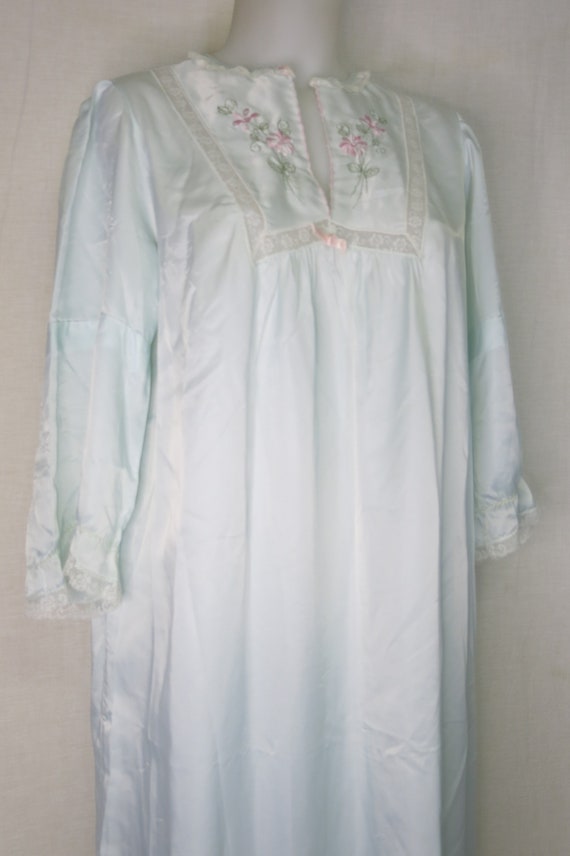 Old Fashioned Nightgown Barbizon Nightgown 3/4 Sl… - image 3