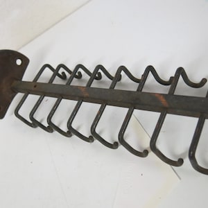 Cast Iron Rack Hooks Antique Hanger Wall Mount Hanger Coat Rack