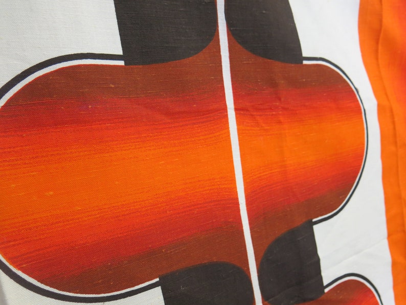 Mid Century Modern Abstract Fabric: UNIVTEX Screen Print (2+ Yards) image 8