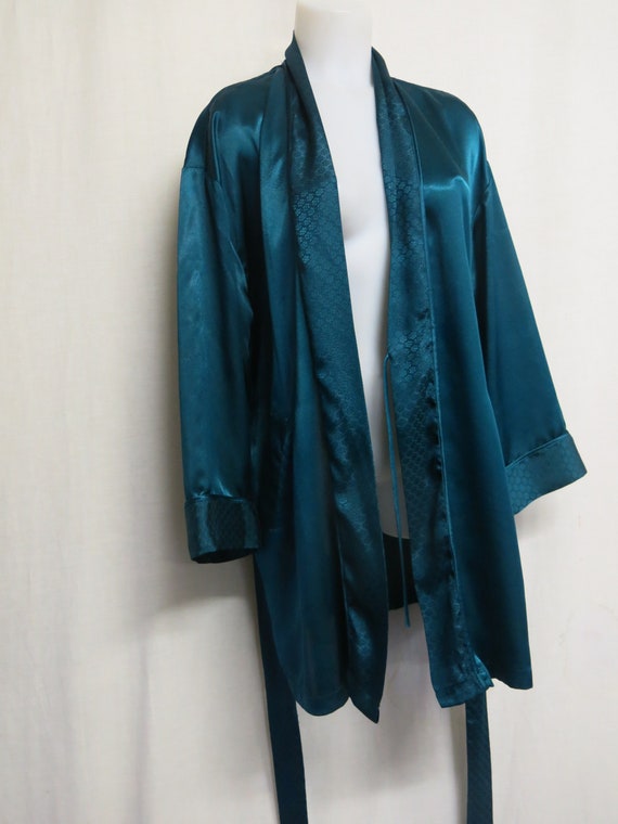 Victoria's Secret Kimono Robe Dressing Gown Satin… - image 2