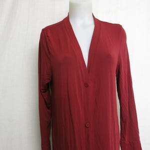 Rote Hauskleid Modal Robe Jersey Robe Hausmantel Hauskleid Loungewear große dehnbare Cuttl Bluse Macy's
