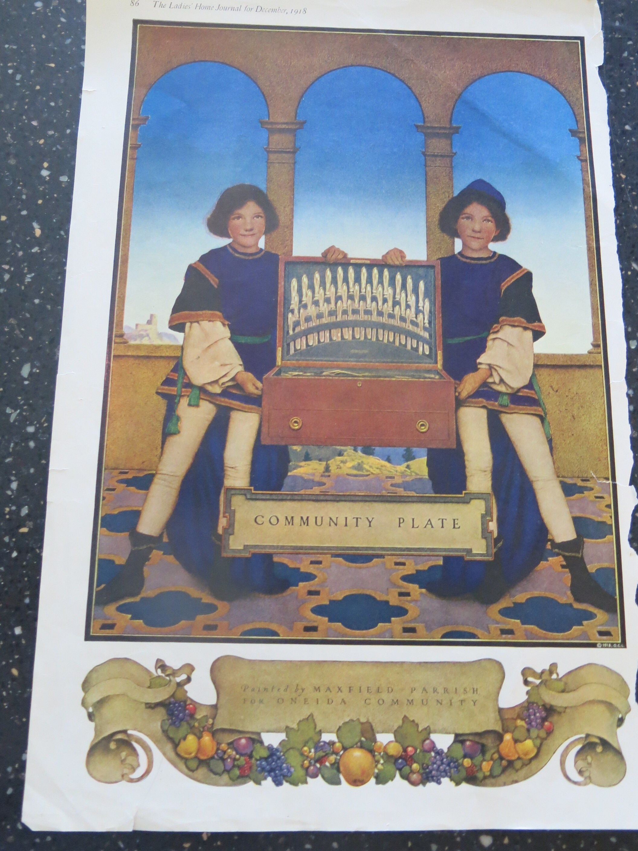 Maxfield Parrish Ladies Home Journal - Etsy Maxfield Parrish Ladies Home Journal - Etsy