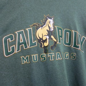 Cal Poly T Shirt College Shirt San Luis Obispo Vintage