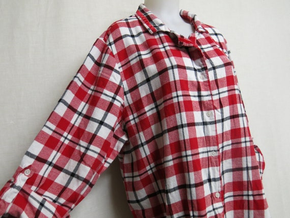 Cotton Flannel Nightgown Nightshirt Liz 