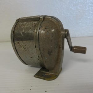 Apontador de Lápis Boston L Modelo Escolar Apontador de Lápis Mid Century