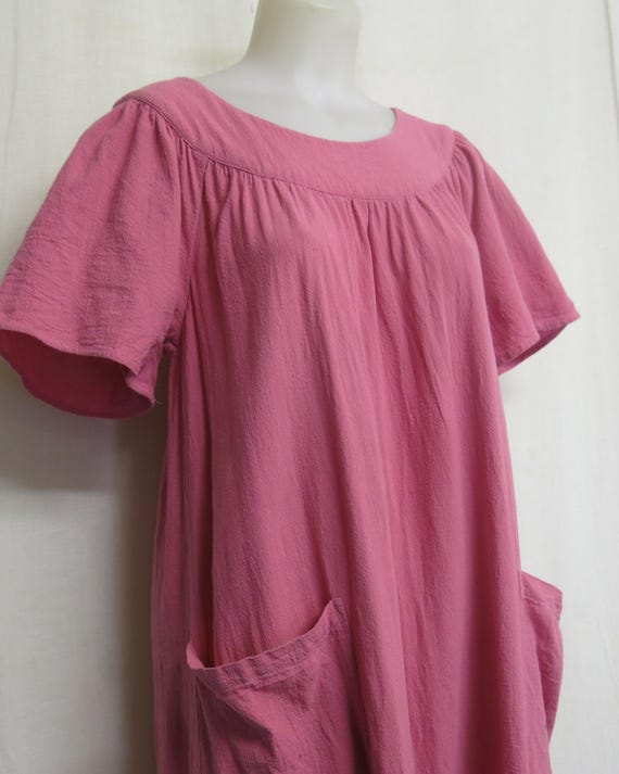 ghospell textured ruched midi dress in fuchsia pink Plus Size Hardware Sleeveless Venezia One Shoulder, Madeline Midi Dress in Pink, Size 3X,