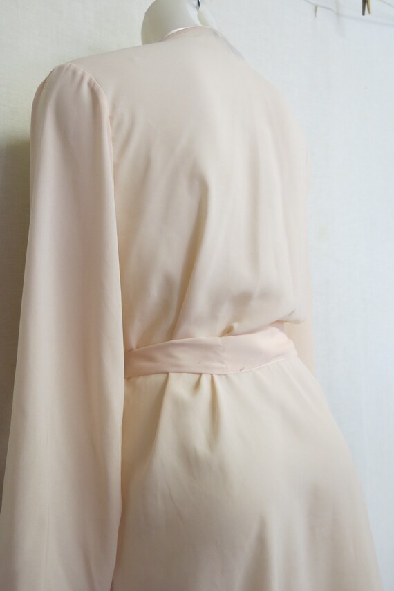 Satin and Chiffon Robe Kimono Robe Large/XL Jones… - image 7