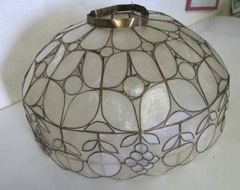 Capiz shell sale table lamp