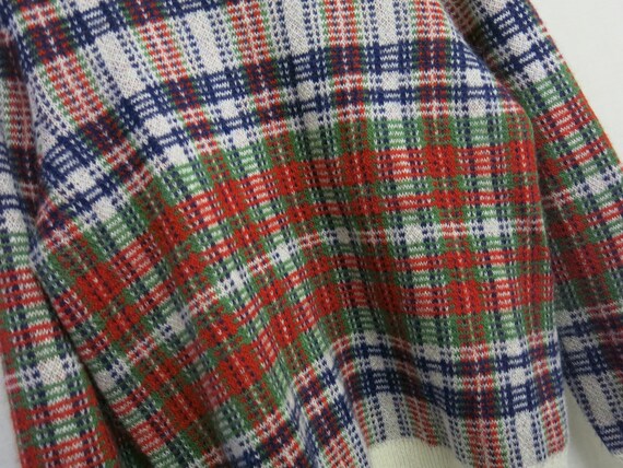 Oversize Bulky Plaid Plaid Sweater ORVIS Sweater - image 5