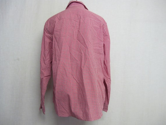 Ralph Lauren Blouse Cotton Gingham Blouse Medium … - image 3