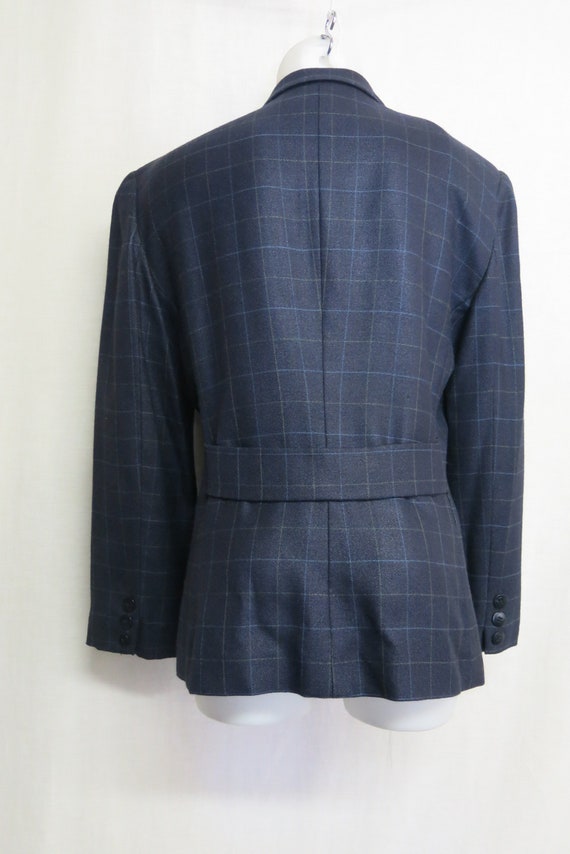 Armani Jacket Blazer Coat Italian Designer Minima… - image 7