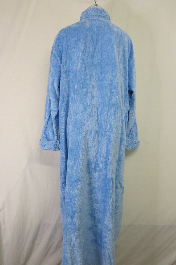 Chenille Robe Terry Cloth Robe Beach Spa Coverup … - image 7