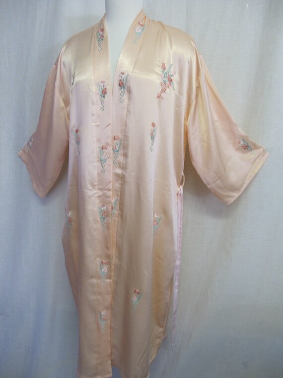 Silk Kimono Vietnamese Kimono Silk Robe