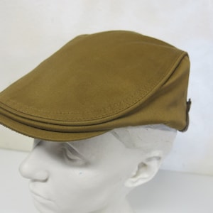 Vintage Stetson Schiebermütze: Mit Flanell gefütterte Baumwollmütze