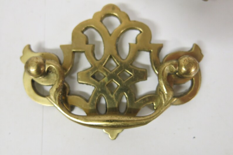 Mid Century Drawer Pull Pull Early American Style Etsy